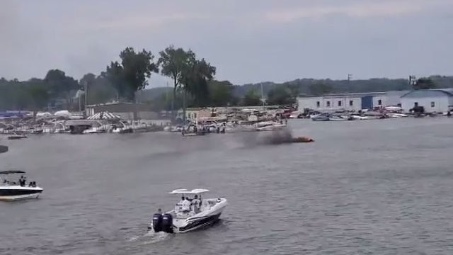 Child burned when boat catches fire on Nippersink Lake in Lake County
