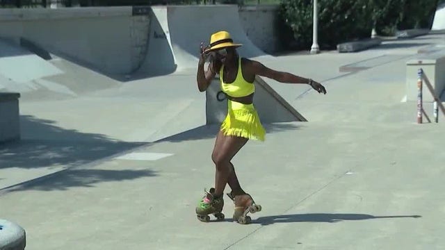 Meet Myesha McCaskill: 'Chicago's Best Roller Skating Guru' takes her talents citywide