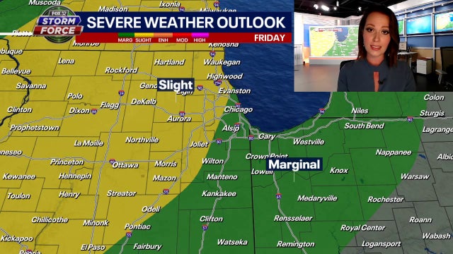 Chicago weather: Showers and storms, severe weather potential ahead