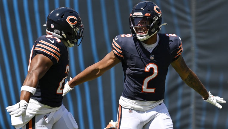 Fields Throws TDs To Moore And Herbert As The Bears Beat The Titans 23 ...