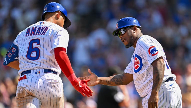 Suzuki and Amaya hit solo homers and Cubs beat Royals 4-3