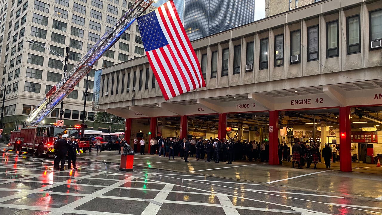 芝加哥举行特殊仪式，向9/11的受害者致敬