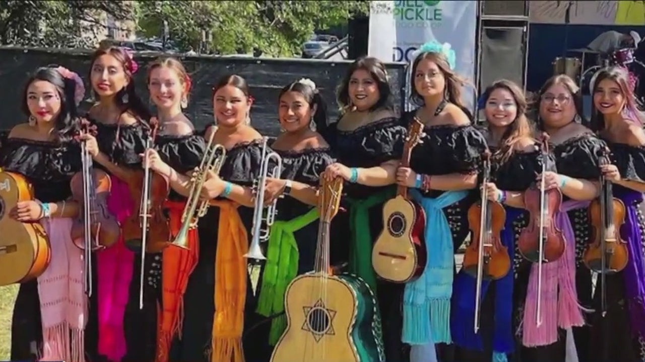玛丽亚奇·西雷纳斯：芝加哥的全女子乐队，保持着墨西哥传统的活力