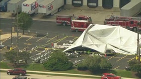 26 injured, 5 seriously, after tent collapses during employee appreciation event in Bedford Park