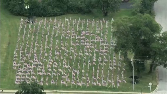 Denning Park in LaGrange transforms into a Field of Honor to pay tribute to heroes