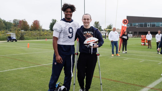 Bears select 17-year-old Devin Pittges as this week's 'Champion of the Game'