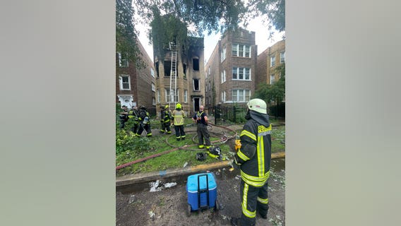 Firefighter injured while battling blaze in Chatham