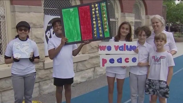 International Peace Day: Chicago school takes part in celebrations