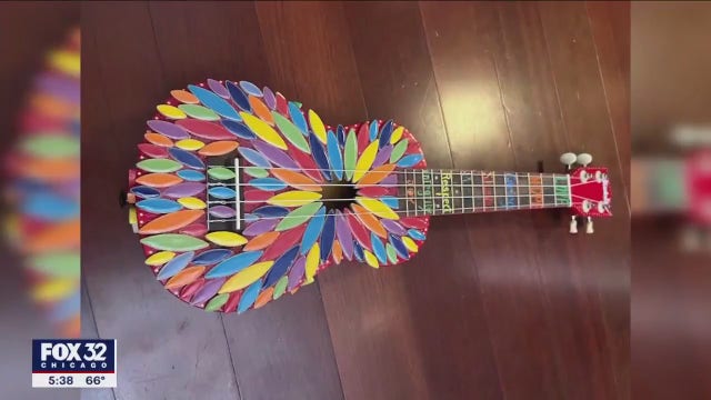 Ukulele Kids Club uses artful ukuleles to bring joy and healing to sick children worldwide