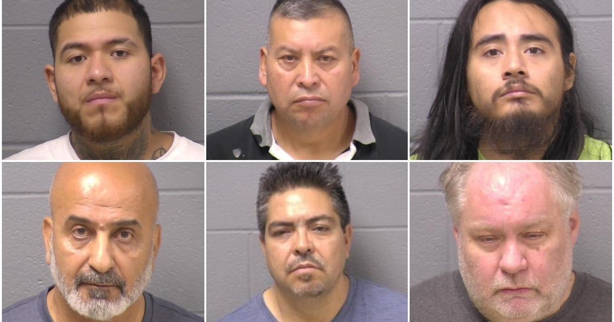 6 men arrested in Will County human trafficking sting | FOX 32 Chicago