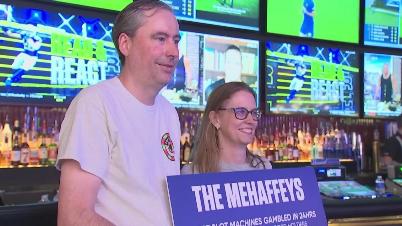 Illinois couple sets unofficial world record for casino betting on 21st wedding anniversary