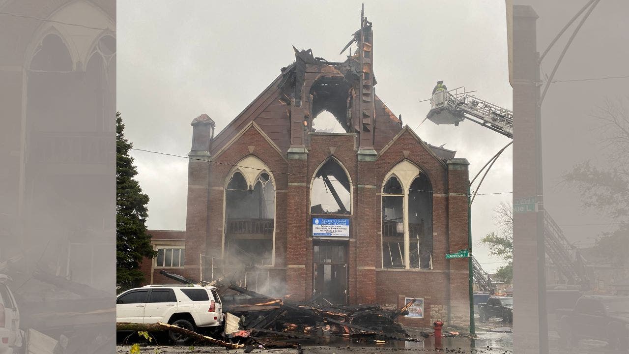 Massive Fire Destroys East Side Church, Prompts Evacuation Of Nearby ...