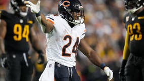 Bears place leading rusher Khalil Herbert on injured reserve