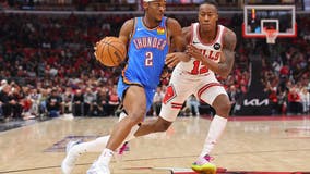 Gilgeous-Alexander scores 31 points as Thunder beat Bulls 124-104 in season opener