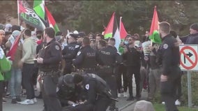 Gunshot fired, pepper spray discharged during Israel, Palestine rallies in Skokie