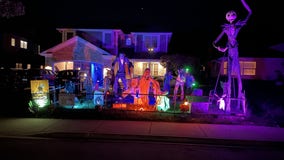 16-year-old Halloween enthusiast from Deerfield creates own decorations for spooky haunted house