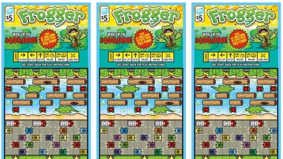 Winning $400K 'Frogger' lottery ticket sold in Chicago area