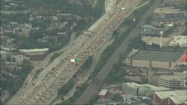 Major Kennedy Expressway ramps close as part of ongoing construction project