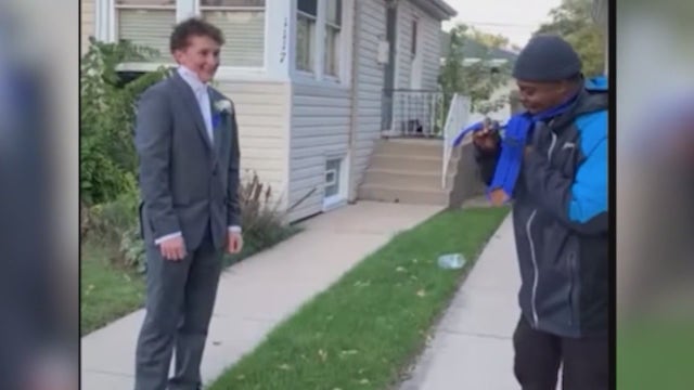 Amazon delivery driver whose random act of kindness went viral speaks out