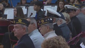 Northbrook students celebrate service members with annual Veterans Day ceremony