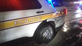 Cook County driver issued a citation in crash that damaged ISP squad car