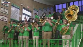 Notre Dame College Prep in Niles gets loud for Orange Friday