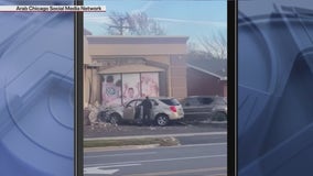 Cook County crash: Altercation reported after car slams into building in Worth
