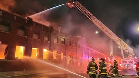 Massive warehouse fire breaks out overnight in Logan Square