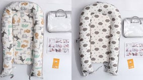 Baby loungers sold on Amazon recalled over suffocation and fall hazards, officials say
