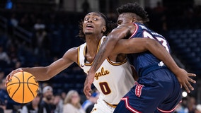 Goldin scores 19 as No. 10 Florida Atlantic opens with 75-62 win over Loyola Chicago