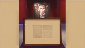 Abraham Lincoln's original Gettysburg Address comes to Illinois museum