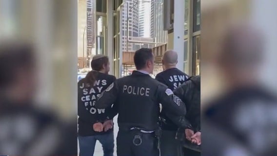106 protesters arrested during rally at Israeli consulate in Chicago
