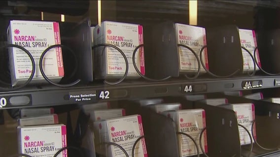 Glendale Heights installs Narcan vending machine at city hall