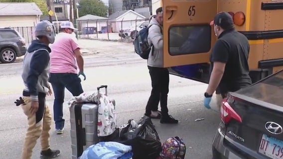 Migrant families move into West Town shelter amid controversy and legal battles