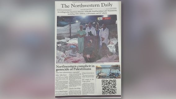 Northwestern investigates controversial incidents amid Israel-Hamas conflict