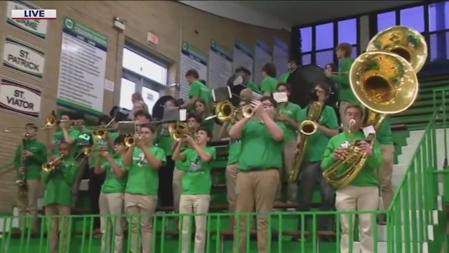 Notre Dame College Prep in Niles gets loud for Orange Friday