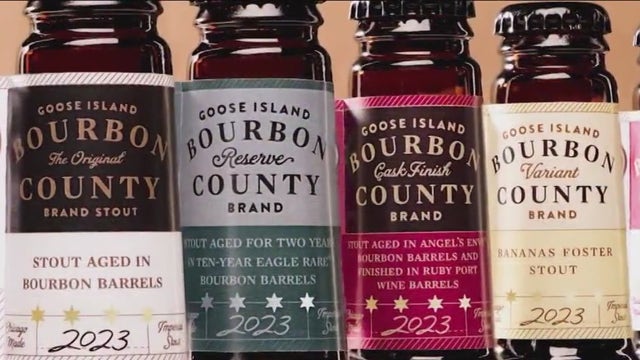 Craft beer enthusiasts queue up for Goose Island's annual Bourbon County release