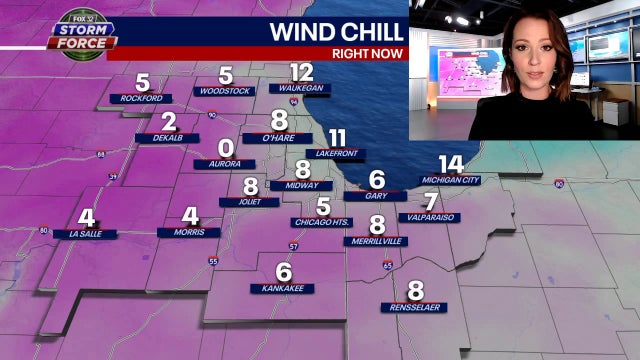 Chicago weather: Bitter cold sweeps the area, here's what to expect this week