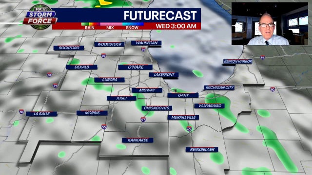 Chicago weather: Some Wednesday showers, then dry and cooler through weekend