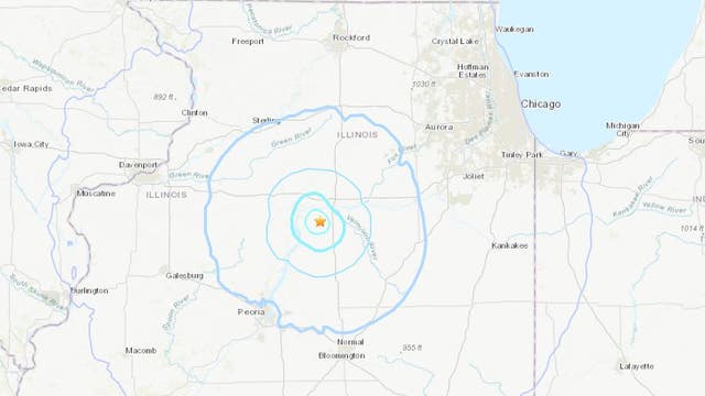 Magnitude 3.6 earthquake hits central Illinois: USGS