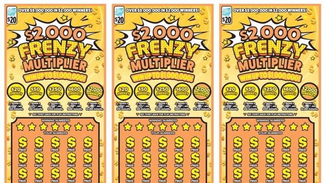 Winning scratch-off ticket worth $1M sold in Illinois