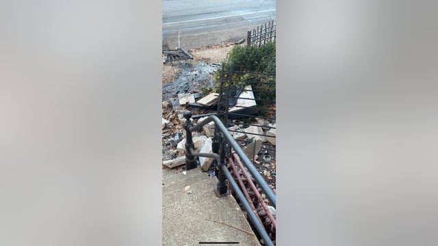 Driver rear-ended in Lincoln Park, sending vehicle over the curb into a gate