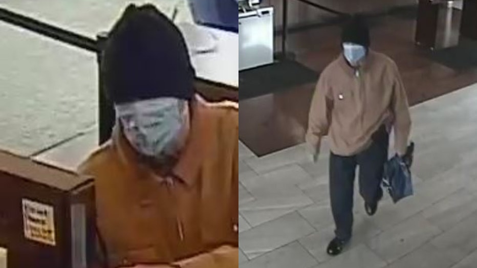 Lombard Chase Bank robbed at gunpoint, FBI says