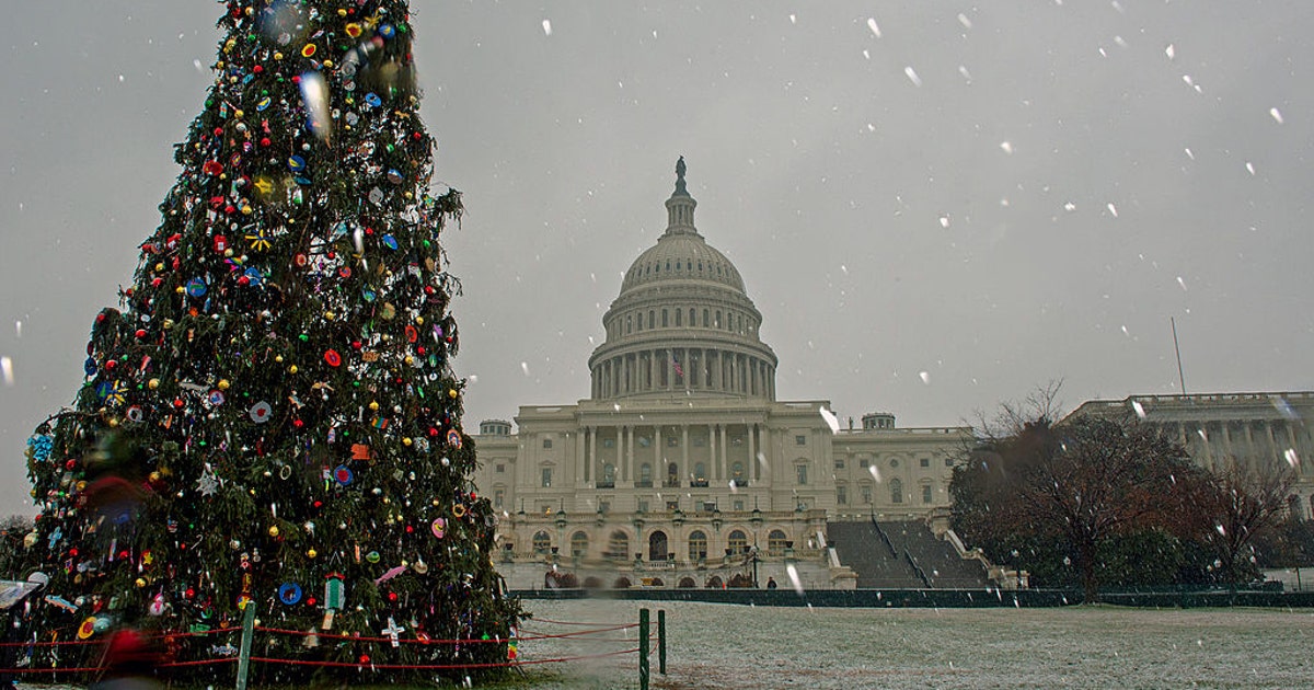 White Christmas chances dwindling as only 18% of US is snow-covered ...