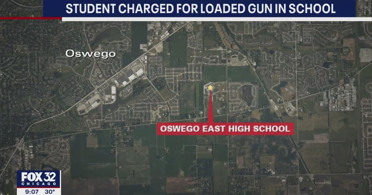 Student arrested at Oswego East High School after loaded gun found in ...
