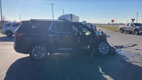 Newton County crash: Illinois woman hospitalized after collision with semi-truck in Indiana