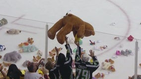 Chicago Wolves gear up for annual Teddy Bear Toss, spreading cheer to local charities