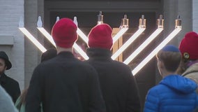 Evanston menorah lighting calls for release of hostages held by Hamas