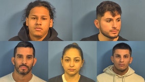 5 charged with stealing from JC Penny, Macy's in DuPage County