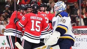 Beauvillier scores as Blackhawks beat Blues 3-1